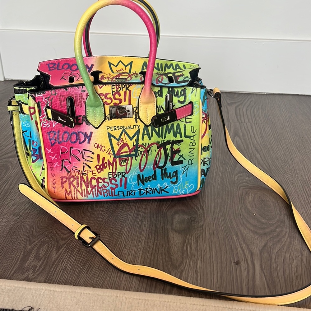 Graffiti handbag